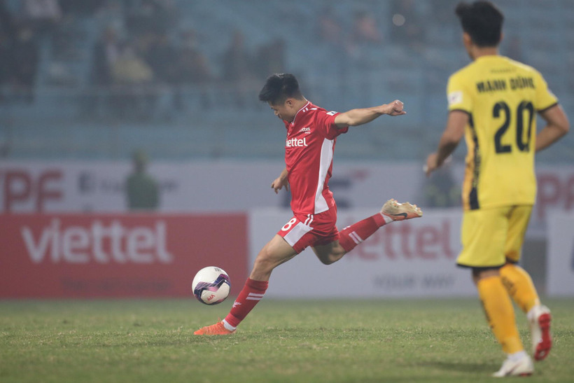 Viettel-Bình Dương là trận đấu thứ tư tại vòng 3 V-League dự kiến diễn ra cuối tuần này được hoãn lại. (Ảnh: Hiển Nguyễn/Vietnam+) 