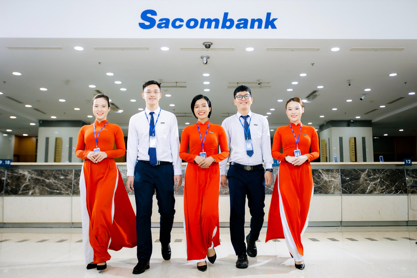 Trong quá trình đầu tư vào nguồn nhân lực, Sacombank ưu tiên các yếu tố nền tảng như cơ hội phát triển năng lực, chính sách phúc lợi hấp dẫn và tính bình đẳng giới. (Ảnh: PV/Vietnam+)