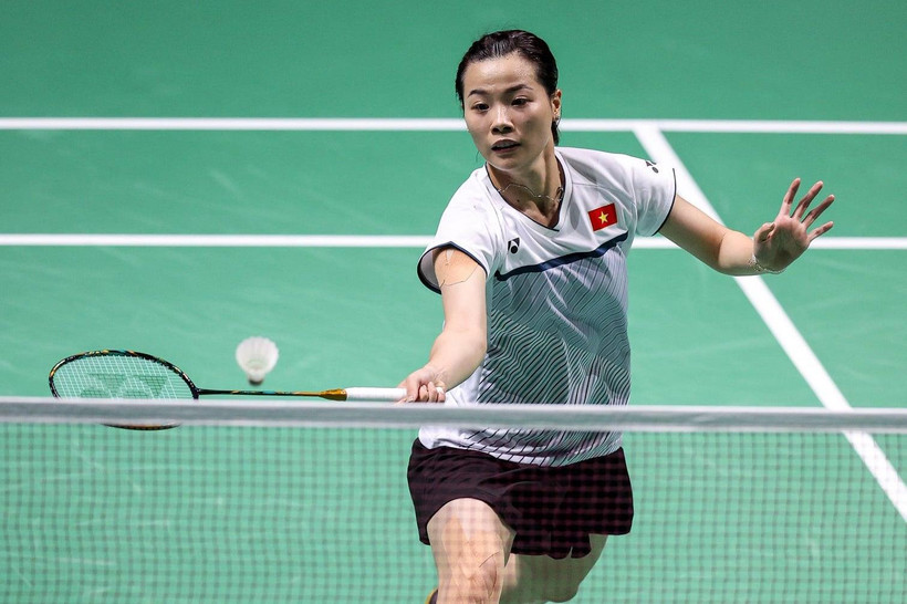 Tay vợt Nguyễn Thùy Linh là niềm hy vọng của cầu lông Việt Nam ở nội dung đơn nữ tại SEA Games 31. (Ảnh: FBNV)