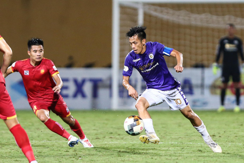 Hà Nội FC cần thắng Hoàng Anh Gia Lai để bứt tốc trong cuộc đua vô địch V-League 2020. (Ảnh: Hiển Nguyễn/Vietnam+) 