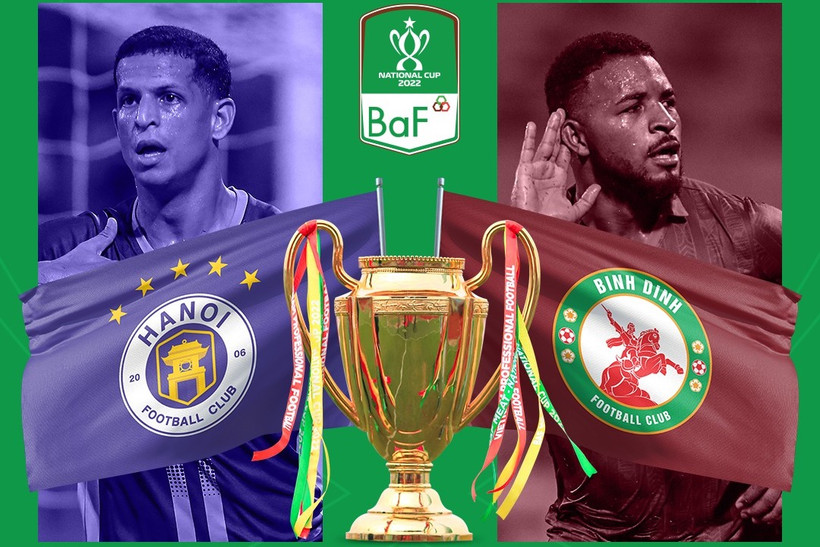 Trận chung kết Cúp Quốc gia 2022 diễn ra vào ngày Chủ nhật (27/11) trên sân vận động Hàng Đẫy. (Ảnh: VPF) 