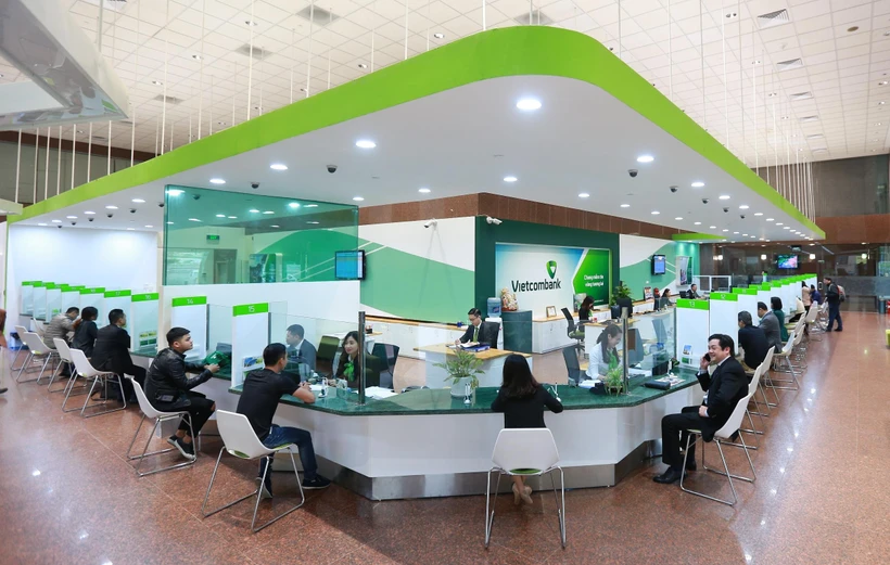 Vietcombank dẫn đầu trong tốp 10 ngân hàng có số lợi nhuận cao nhất. (Ảnh: CTV)