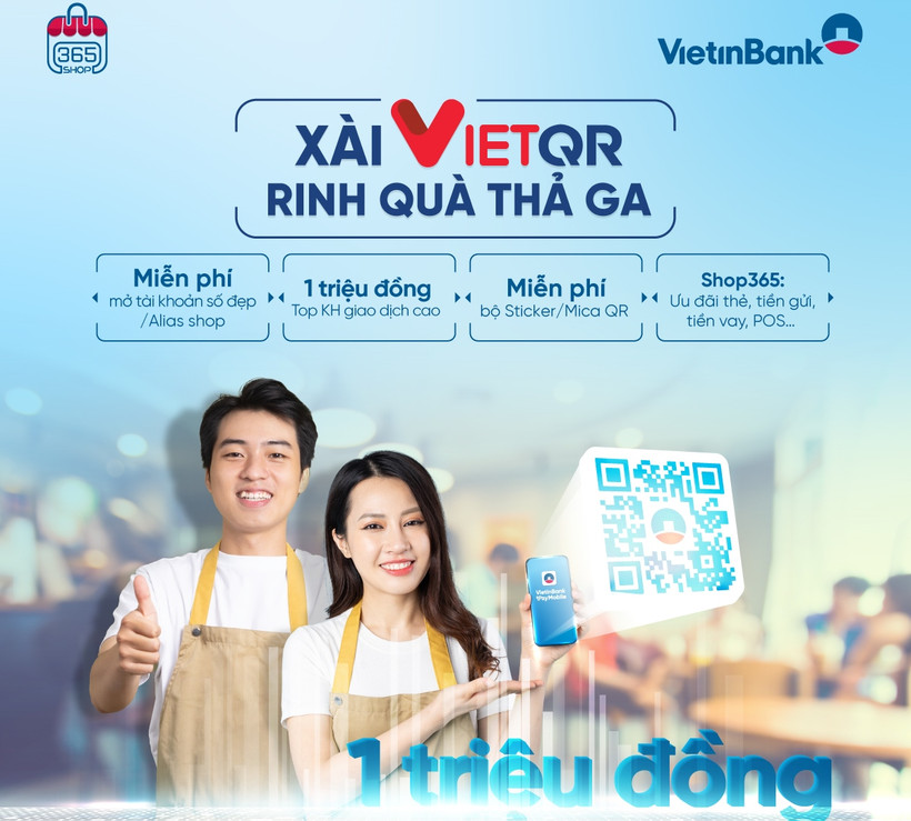 VietinBank ra mắt sản phẩm dành riêng cho khách hàng kinh doanh. (Ảnh: Vietnam+)
