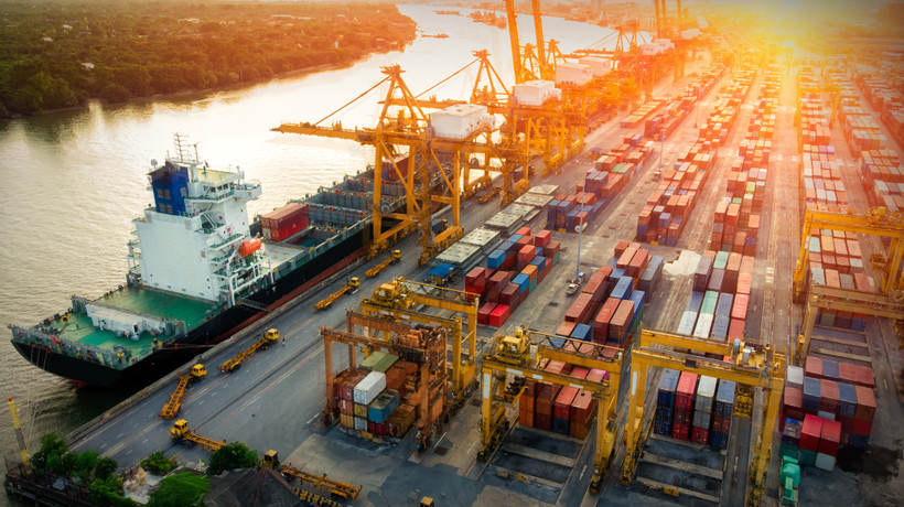 Động lực chính dẫn đến kết quả tăng trưởng mạnh mẽ trong quý 1/2024 là hoạt động ngoại thương, với cả xuất khẩu và nhập khẩu đều tăng với tốc độ nhanh nhất kể từ năm 2021. (Ảnh: Vietnam+)