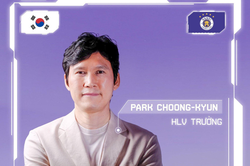 Tân huấn luyện viên trưởng Hà Nội FC, ông Park Choong-kyun. (Ảnh: Hà Nội FC) 
