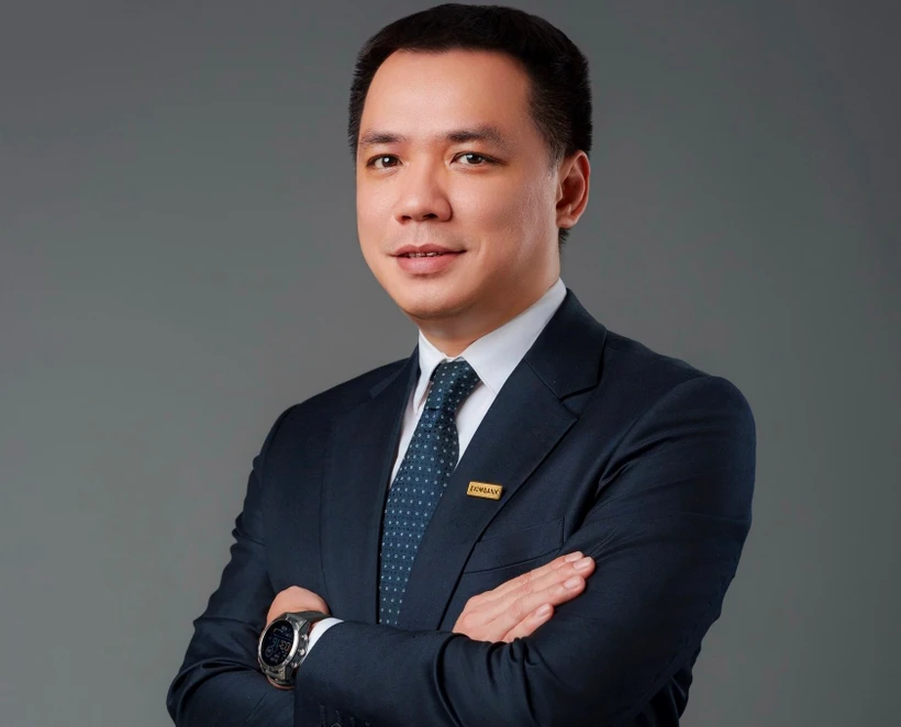 Ông Nguyễn Cảnh Anh, thành viên Hội đồng quản trị được bầu giữ chức vụ Chủ tịch Hội đồng quản trị Eximbank. (Ảnh: Vietnam+)