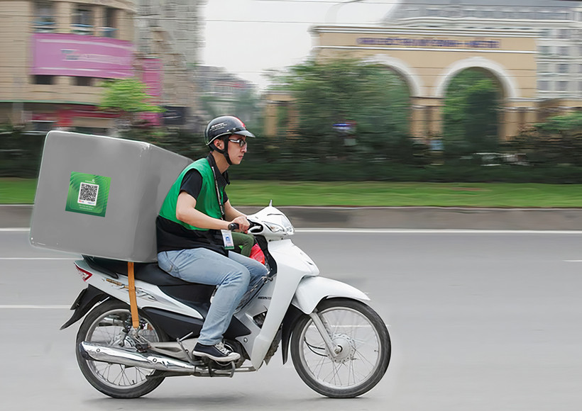 Vietcombank ra mắt bộ giải pháp “QR nhận tiền” dành cho người bán hàng trên VCB Digibank. (Ảnh: PV/Vietnam+)