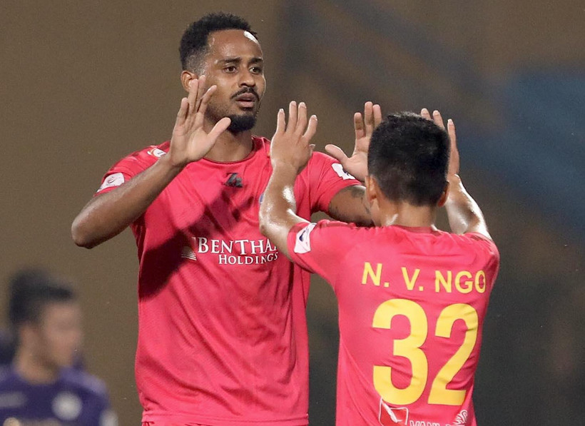 Sài Gòn FC chia tay 16 cầu thủ ngay sau khi V-League 2020 hạ màn. (Ảnh: Hiển Nguyễn/Vietnam+) 