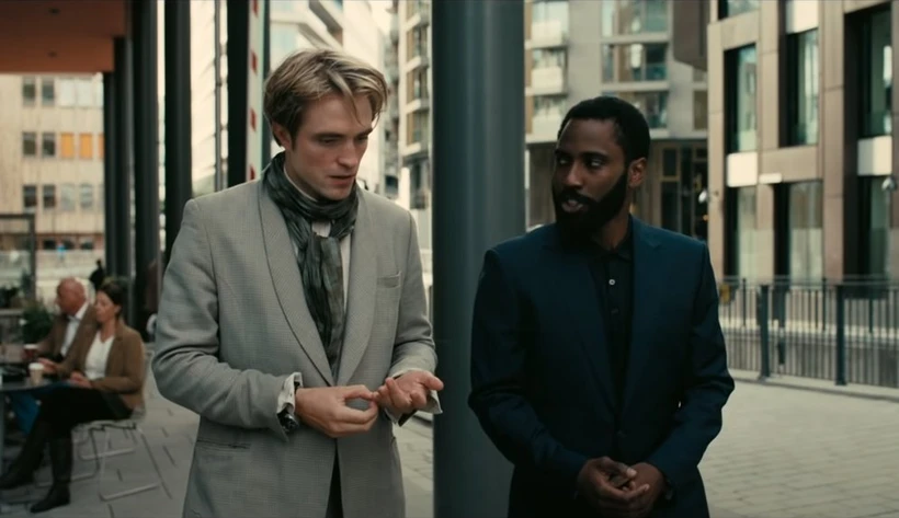 John David Washington và Robert Pattinson trong Tenet (Nguồn: WB)