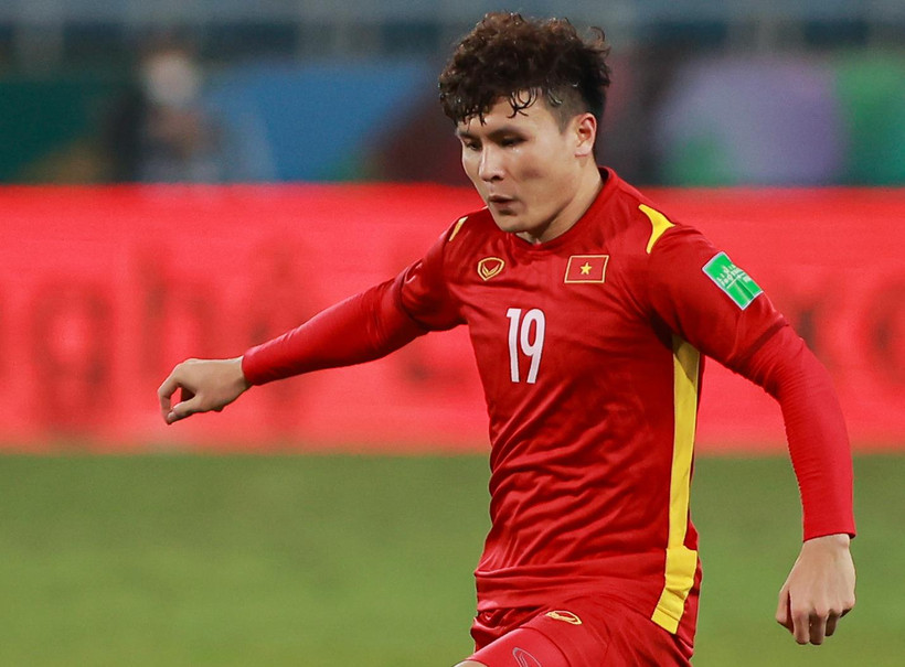 Quang Hải đang trong quá trình đám phán gia hạn hợp đồng lần cuối cùng với Hà Nội FC. (Ảnh: PV/Vietnam+) 