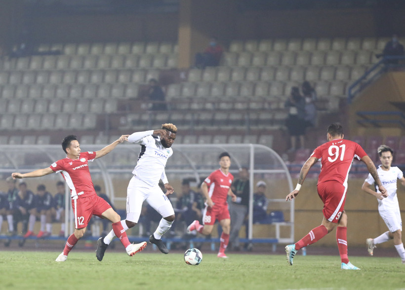 V-League 2020 trở lại ngày 5/6 tới và dự kiến kết thúc vào 31/10. (Ảnh: Nguyên An/Vietnam+)