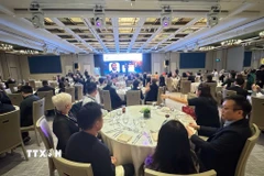 Ban tổ chức WAN-IFRA công bố và trao Giải thưởng Truyền thông châu Á (AMA) 2025. (Ảnh: Ngọc Khương/TTXVN)