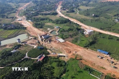 Cao tốc Tuyên Quang-Hà Giang. (Ảnh: Quốc Khánh/TTXVN)