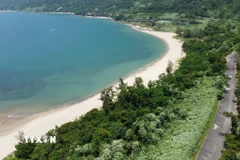 Bán đảo Sơn Trà (Đà Nẵng). (Ảnh: Quốc Dũng/TTXVN)