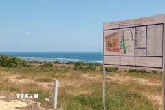 Quy hoạch xây dựng khu tái định cư phục vụ nhà máy điện hạt nhân Ninh Thuận 1 (xã Phước Dinh, tỉnh Khánh Hòa) được công khai. (Ảnh: Xuân Triệu/TTXVN)