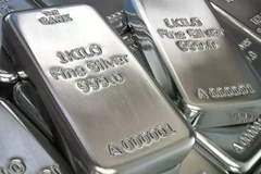 Giá bạc thế giới đã vượt mốc 66 USD/ounce. (Nguồn: Getty Images)