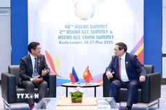 Thủ tướng Phạm Minh Chính gặp Tổng thống Philippines Ferdinand Marcos Jr.. (Ảnh: Dương Giang/TTXVN)