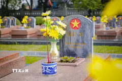 Toàn tỉnh Nghệ An hiện có 2.260 phần mộ liệt sỹ cần lấy mẫu phục vụ xác định danh tính.(Ảnh minh họa: Xuân Tư/TTXVN)