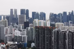 Một góc Singapore. (Nguồn: THX/TTXVN)