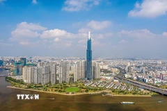 Một góc Thành phố Hồ Chí Minh. (Ảnh: Hoàng Anh Tuấn/TTXVN)
