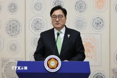 Chủ tịch Quốc hội Đại Hàn Dân Quốc Woo Won Shik. (Nguồn: Yonhap/TTXVN)