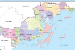 54 đơn vị hành chính cấp xã của tỉnh Quảng Ninh năm 2025