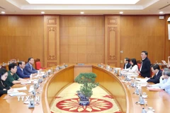 Quang cảnh phiên họp. (Ảnh: Phương Hoa/TTXVN)