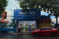 Trụ sở của Công ty Cổ phẩn Dược Trung ương 3 tại đường Ngô Gia Tự, quận Hải Châu, thành phố Đà Nẵng. (Ảnh: Văn Dũng/TTXVN)