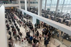 Sân bay New Orleans khuyến cáo hành khách lên kế hoạch đến sân bay sớm trước 3 giờ do tình trạng ùn tắc kéo dài. (Nguồn: NOLA)