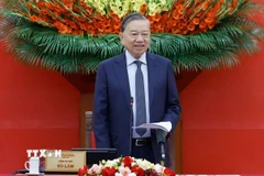 Tổng Bí thư Tô Lâm phát biểu chỉ đạo. (Ảnh: Thống Nhất/TTXVN)