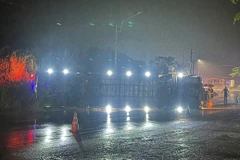 Hiện trường vụ tai nạn. (Nguồn: Sài Gòn Giải Phóng)