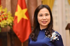 Đại sứ Việt Nam tại Sri Lanka Trịnh Thị Tâm. (Ảnh: Ngọc Thúy/TTXVN)