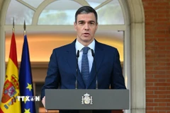Thủ tướng Tây Ban Nha Pedro Sánchez. (Nguồn: AFP/TTXVN)
