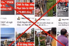 Một số hình ảnh, video được tạo bằng AI xuất hiện trên tài khoản Facebook H'My. (Ảnh: TTXVN phát)