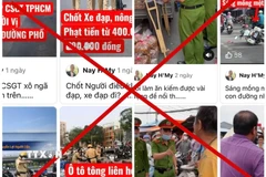 Một số hình ảnh, video được tạo bằng AI xuất hiện trên tài khoản Facebook H'My. (Ảnh: TTXVN phát)