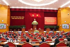 Quang cảnh Hội nghị toàn quốc tổng kết công tác kiểm tra, giám sát, thi hành kỷ luật của Đảng sáng 24/11/2025. (Nguồn: TTXVN)