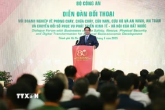 Thủ tướng Phạm Minh Chính phát biểu tại Diễn đàn. (Ảnh: Dương Giang/TTXVN)