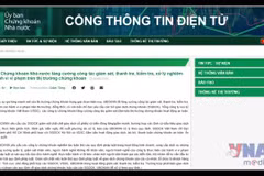 Kịp thời ngăn chặn hành vi bất thường trên thị trường chứng khoán