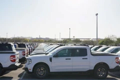 Xe ôtô của hãng Ford tại nhà máy ở Hermosillo, bang Sonora, Mexico, ngày 26/3/2025. (Ảnh: Reuters/TTXVN)