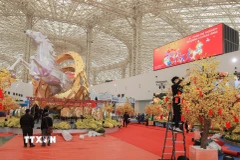 Hội chợ mùa Xuân lần thứ nhất. (Ảnh: Phan Phương/TTXVN)