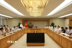 Toàn cảnh cuộc họp. (Ảnh: TTXVN phát)