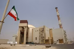 Nhà máy điện hạt nhân Bushehr nằm cách thủ đô Tehran, Iran khoảng 1.200km. (Ảnh: TASS/TTXVN)