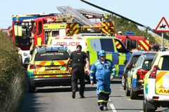 AAIB cho biết đã cử một nhóm điều tra viên đến hiện trường để thu thập bằng chứng và tiến hành các cuộc thẩm vấn. (Nguồn: BBC)