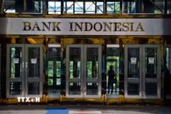 Trụ sở Ngân hàng trung ương Indonesia (BI) ở Jakarta. (Ảnh: AFP/TTXVN)