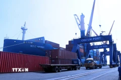 Cảng Chu Lai Trường Hải - cảng nước sâu thuộc Khu kinh tế mở Chu Lai. (Ảnh: Trần Tĩnh/TTXVN)