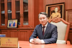 Ủy viên Trung ương Đảng, Bộ trưởng Bộ Tư pháp Nguyễn Hải Ninh. (Ảnh: P.Mai)