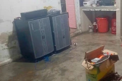 Bên trong căn nhà xảy ra vụ việc.