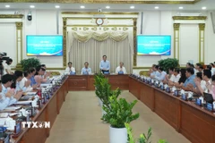 Quang cảnh hội nghị. (Ảnh: Hữu Duyên/TTXVN)