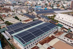 Bất động sản công nghiệp tại Thành phố Hồ Chí Minh. (Ảnh: Hồng Đạt/TTXVN)