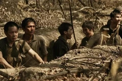 Cảnh trong phim "Địa đạo." (Ảnh: Đoàn phim cung cấp)